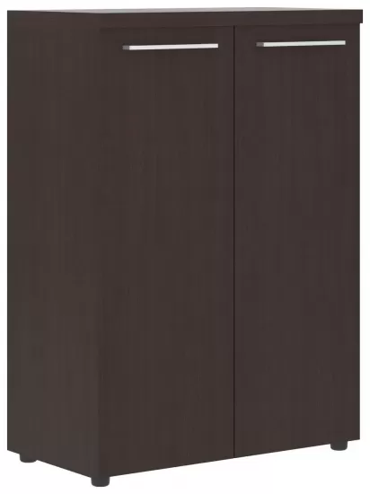 Шкаф с глухими средними дверьми и топом