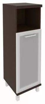 Шкаф средний узкий левый (стекло в раме)