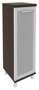 Шкаф средний узкий левый (стекло в раме)