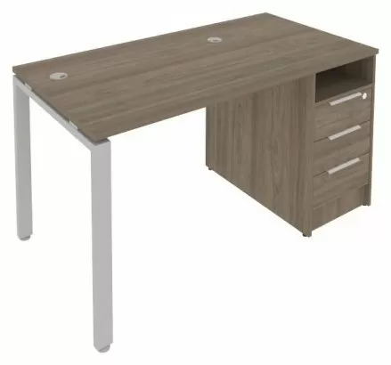 Рабочая станция с опорной тумбой