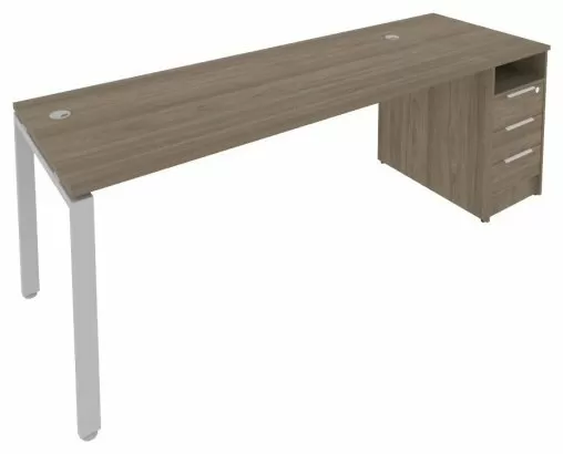 Рабочая станция с опорной тумбой