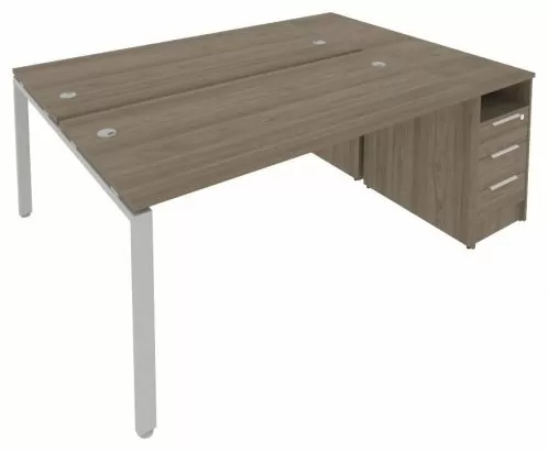 Рабочая станция с опорной тумбой