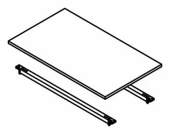 Столешница одинарная 120
