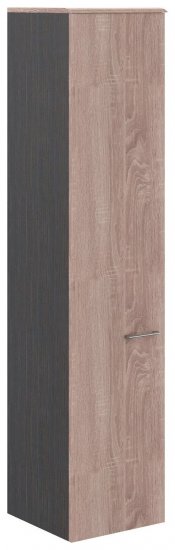 Шкаф колонка с глухой дверью и топом левый