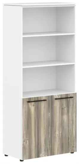 Шкаф с 1 комплектом глухих малых дверей