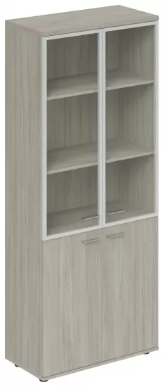 Шкаф высокий комбинированный