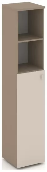 Шкаф высокий узкий левый (1 средний фасад ЛДСП)