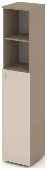 Шкаф высокий узкий правый (1 средний фасад ЛДСП)