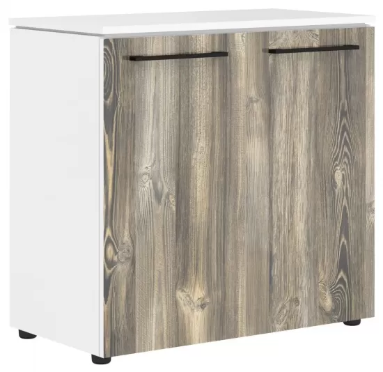 Шкаф с глухими малыми дверьми