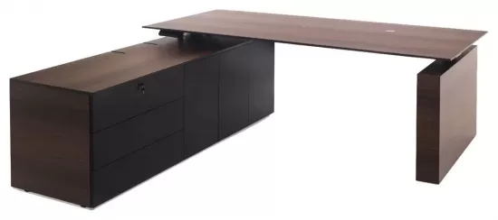 Стол письменный подъемный с тумбой SX